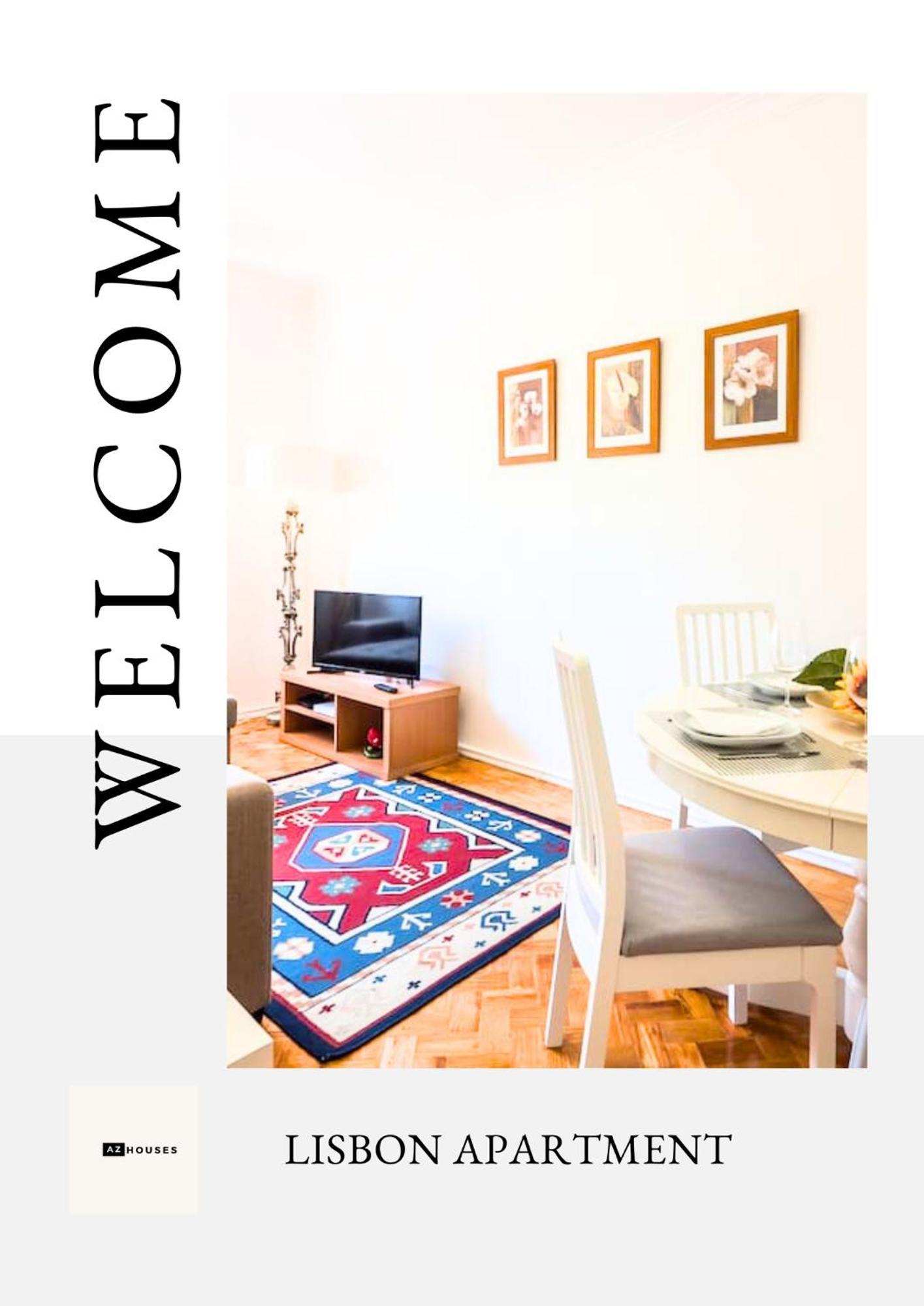 Apart Lisboa Confortavel 2 Quartos Com Terraco โอดิเวลัส ภายนอก รูปภาพ